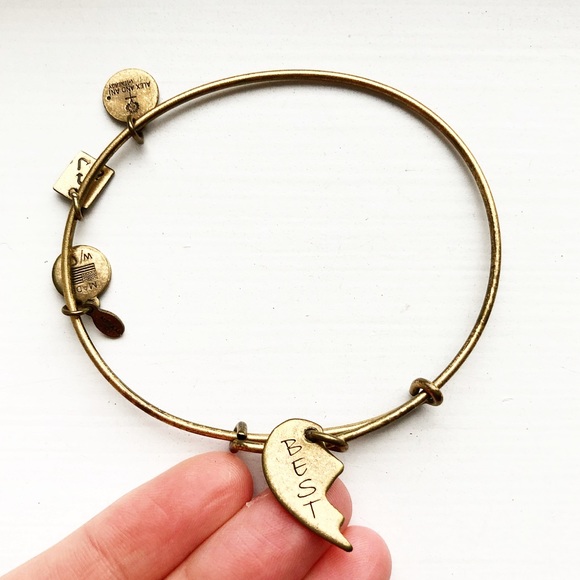 Gold “Best” (Best Friends) Alex and Ani bracelet - Picture 1 of 5